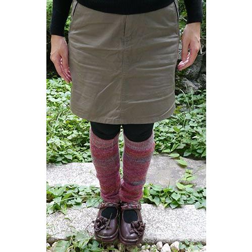 Ｍ．＆ＫＹＯＫＯ　グラデーションレッグウォーマー　ふわふわ素材で同系色グラデーションのレッグウォーマー　 |  | 01