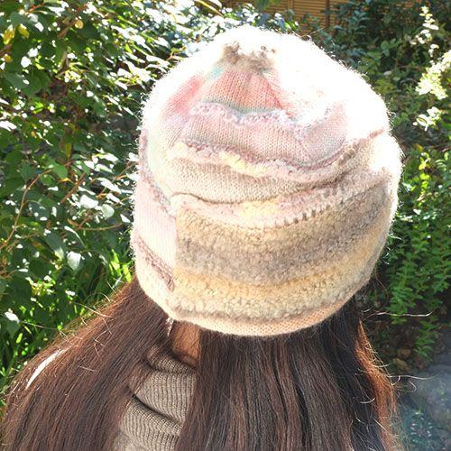 Ｍ．＆ＫＹＯＫＯ　あったかリバーシブニット帽　小ぶりのワッチタイプ | M.&KYOKO | 02