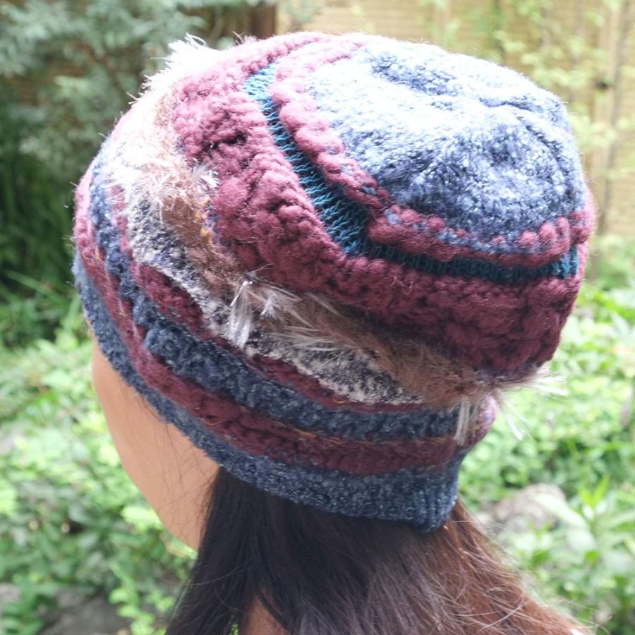 Ｍ．＆ＫＹＯＫＯ　カラフルニット帽　ふわもこ手触り！変化のあるテキスタイルがかわいいワッチタイプ | M.&KYOKO | 04