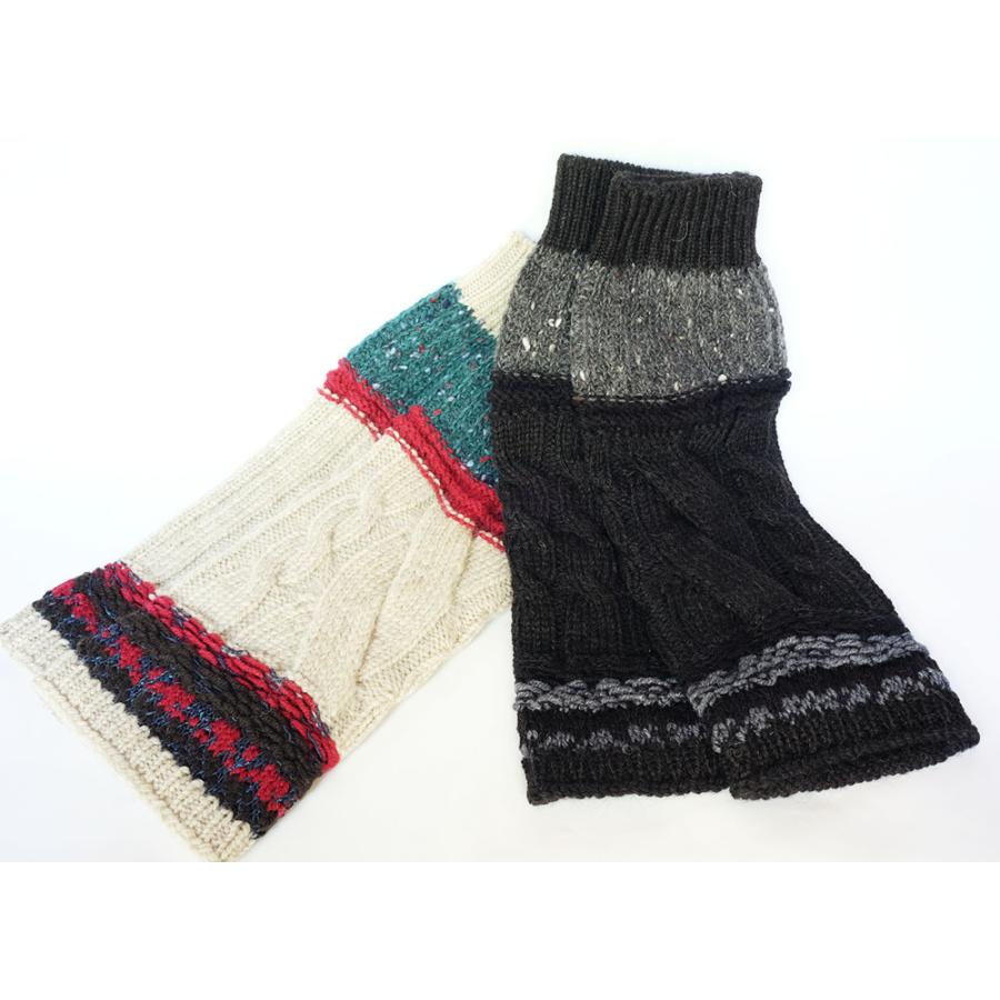 【SALE 再値下げ】Ｍ．＆ＫＹＯＫＯ　ざっくりケーブルジャカードレッグウォーマー　モコモコあったかレッグウォーマー＜メーカー希望小売価格13200円＞ | M.&KYOKO