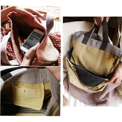 サナ・ハスタカラ　ポカラバッグ　草木染めおさんぽバッグ （フェアトレード商品） |  | 05