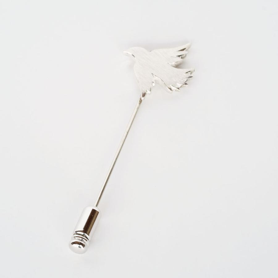 紅女　シルバー鳩ハットピン（Ａ） | 