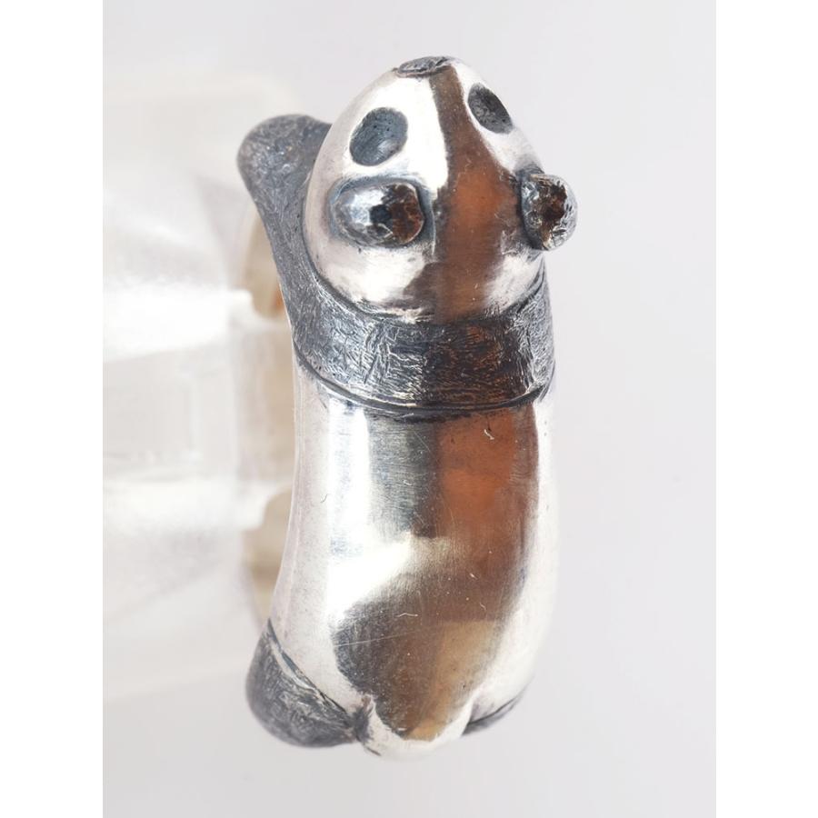 紅女　シルバー脱力パンダイヤーカフ　だらんと力の抜けた子パンダのイヤーカフ |  | 06