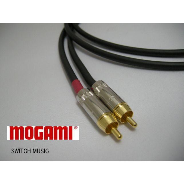 MOGAMI モガミ 2534 RCAラインケーブル黒 1mペア