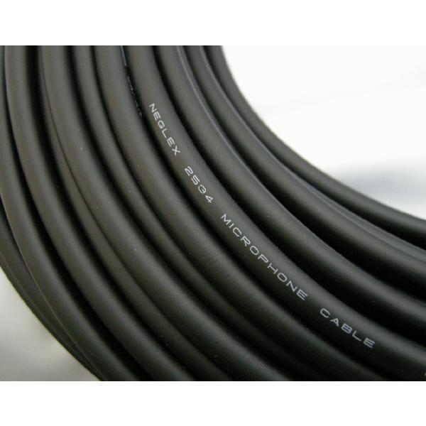 MOGAMI モガミ 2534 マイク、ラインケーブル黒 1m切売り : SWITCH
