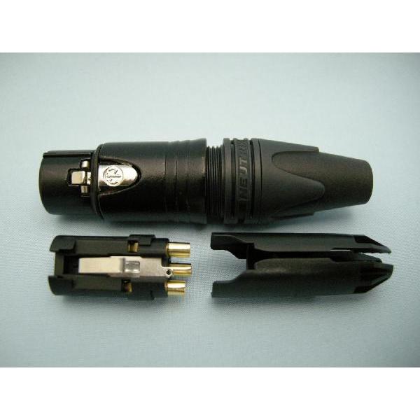 NEUTRIK ノイトリック NC3FXX-B XLRコネクタ : SWITCH MUSIC - 通販