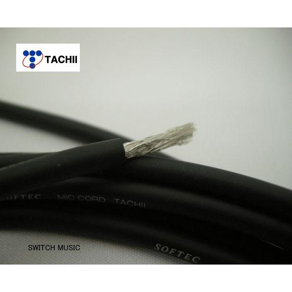 TACHII ソフテックマイクコード 0.5SQ-1C 黒 1m切売り｜switchmusic｜02