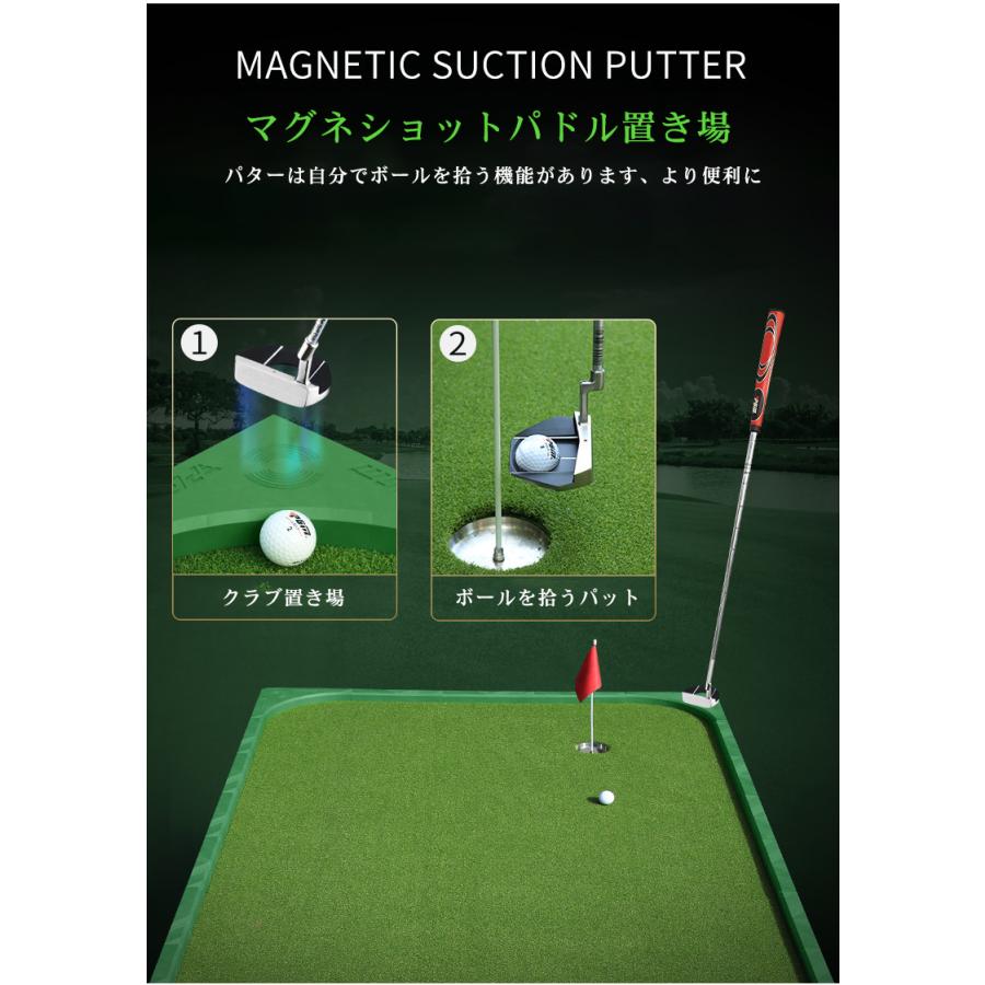 パターグリーンマット パターマット練習用 ゴルフパター練習マット 