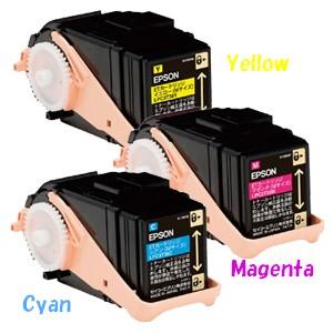 エプソン LPC3T33CMY [カラー3色セット] (EPSONリサイクルトナー) [LP