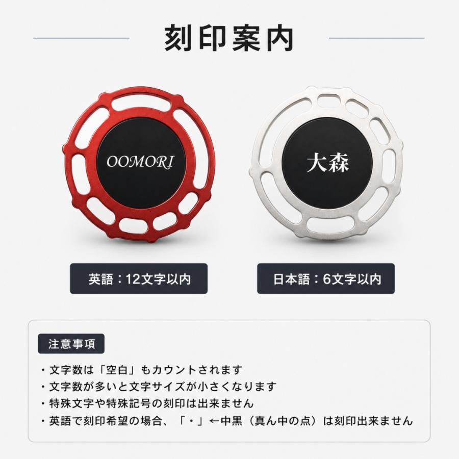 ゴルフ マーカー 名入れ 即日 ボールマーカー マグネット キャップ