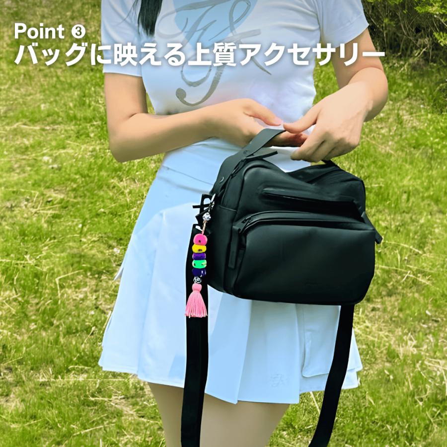 ゴルフ スコアカウンター ビーズ 打数 キーホルダー ゴルフ