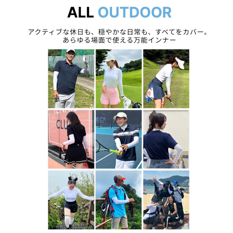 ゴルフ インナーシャツ アンダーシャツ アンダーウェア スポーツ 冷感