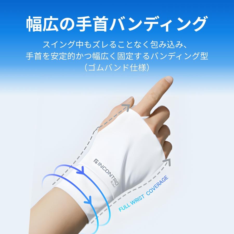 ハンドカバー ゴルフ uv uvカット テニス 手の甲 日焼けカバー ガード
