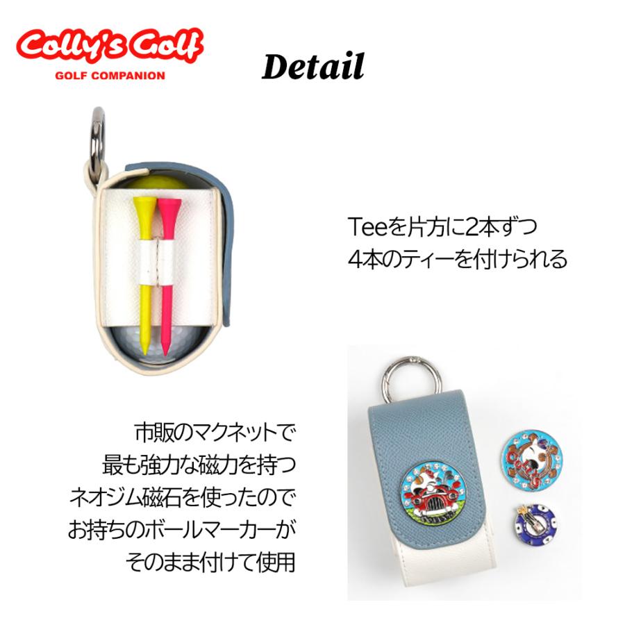 ゴルフ ボールケース 2個 ボールポーチ ボール入れ ボールホルダー