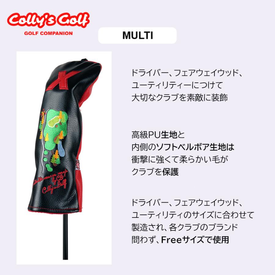 ゴルフクラブヘッドカバー ドライバー ウッド フェアウェイウッド 
