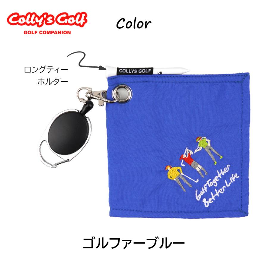 ゴルフ タオル ホルダー フック カラビナ付き ブランド ギフト プレゼント リール付き クリーナータオル 3022a036スマートワイド