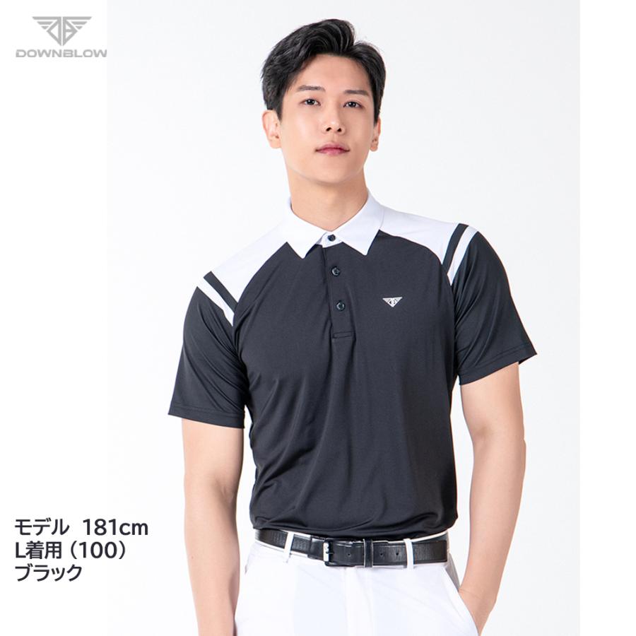 【新品】ドゥーカス メンズゴルフウェア ポロシャツ　オシャレ　golf半袖 新品】ドゥーカス メンズゴルフウェア ポロシャツ オシャレ golf