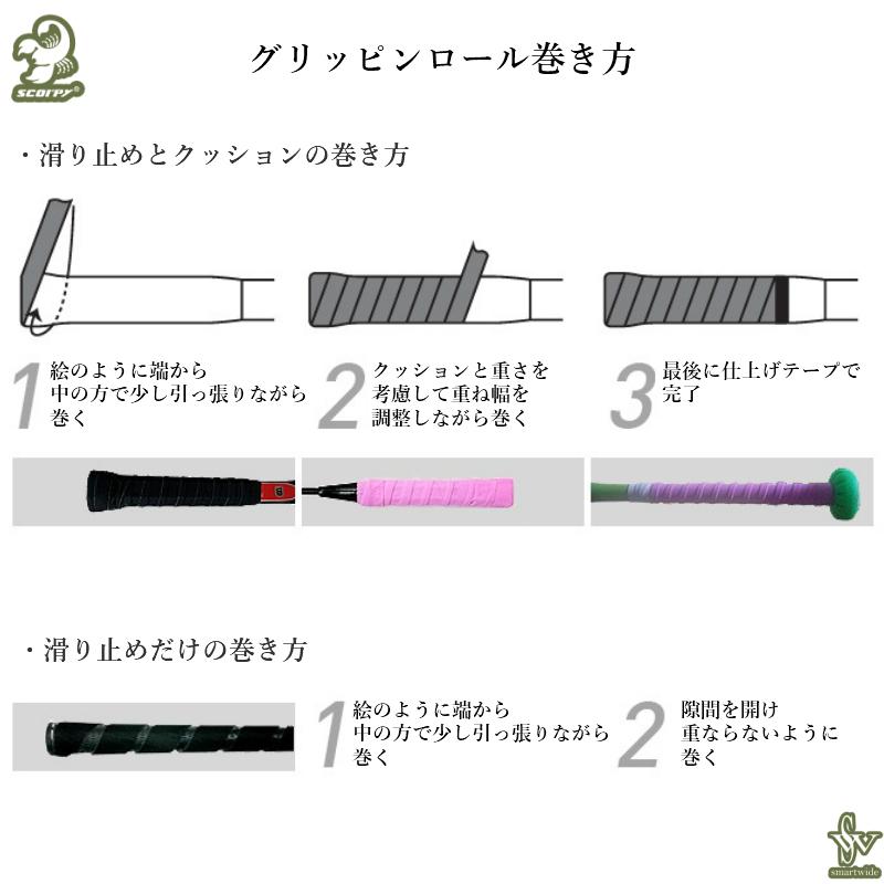 3m グリッピングロール 450cm 滑り止め グリップ クッション グリップテープ ゴルフ テニス バドミントン 野球 スポーツ ラケット テープ 生地 手すり グローブ Sw スマートワイドヤフーショップ 通販 Yahoo ショッピング