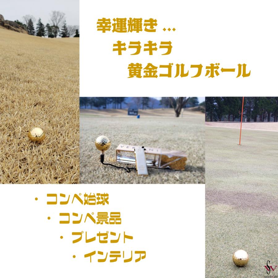 Vertini Gold 3球 ゴールドボール ゴルフボール 金 キラ かわいい カラー 高級 プレゼント おもしろ コンペ コンペ 景品 小物 始球 ノベルティ プチギフト Sw スマートワイドヤフーショップ 通販 Yahoo ショッピング