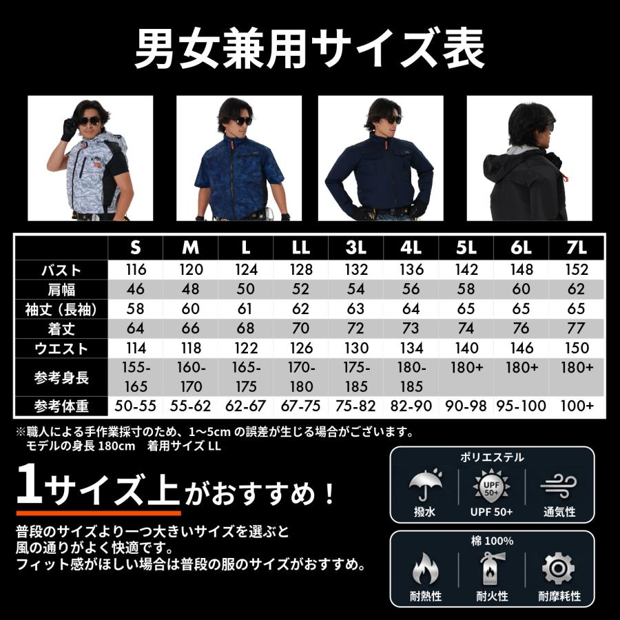 COVELL 空調冷風服 2026年新 30V|ファン付き作業服 【17カラー、S~7L