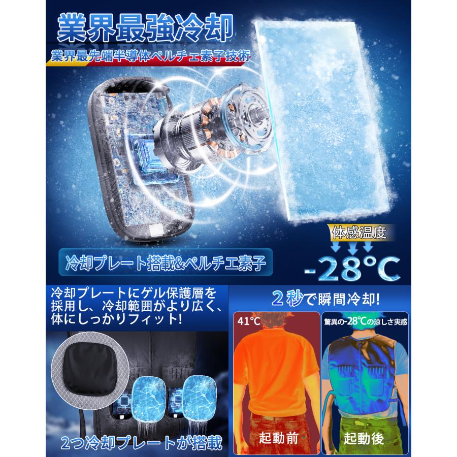 ペルチェベスト 2025夏新登場＆ペルチェ素子冷却技術 Amazon.co.jp: [elemai] ペルチェベスト【2025夏新登場