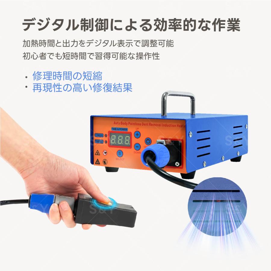 Kurflo車のへこみ修理キット 車体デントリペアマシン へこみ修理 家庭