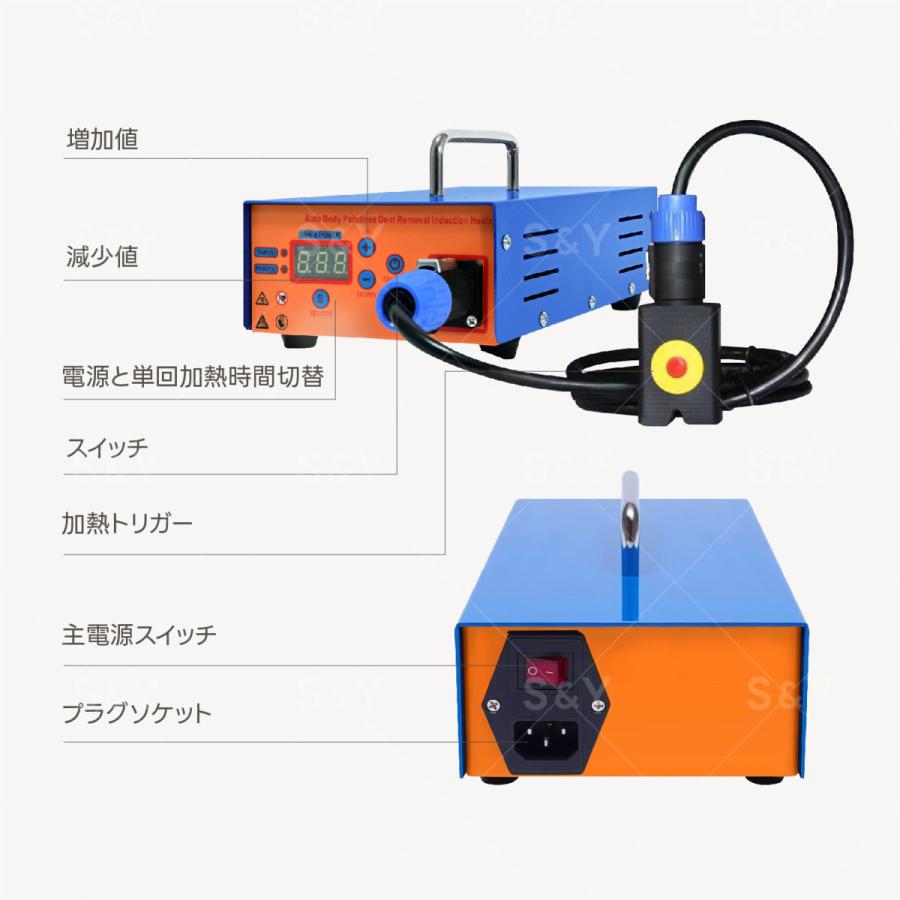Kurflo車のへこみ修理キット 車体デントリペアマシン へこみ修理 家庭