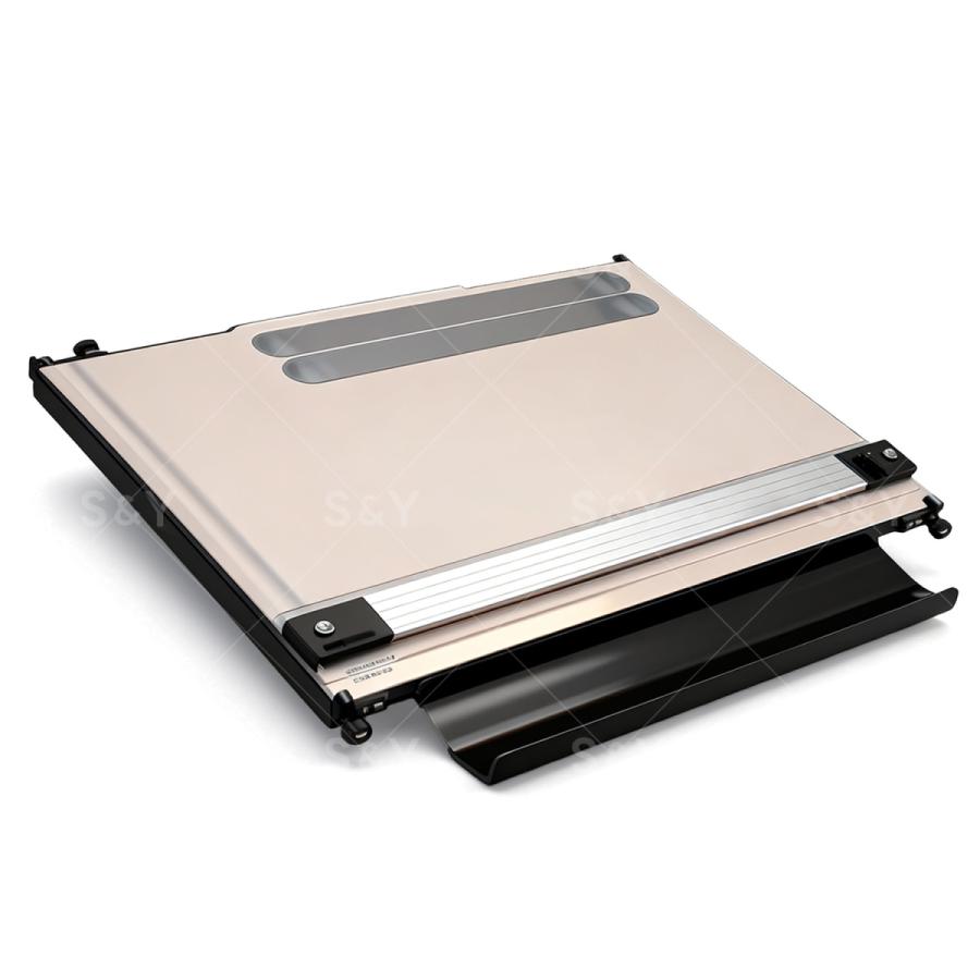 マグネット製図板(A2-改良型) 高精度A2平行定規 600mm 透明アクリル製