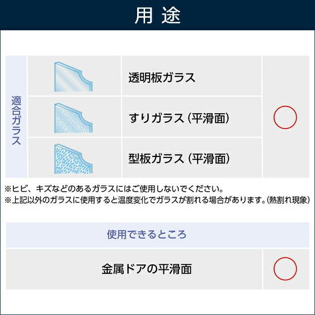 クールマジック シャインバブルクリア 窓用 8本入り  窓用フィルム 半透明 遮熱 断熱 紫外線カット ウインドウ_11