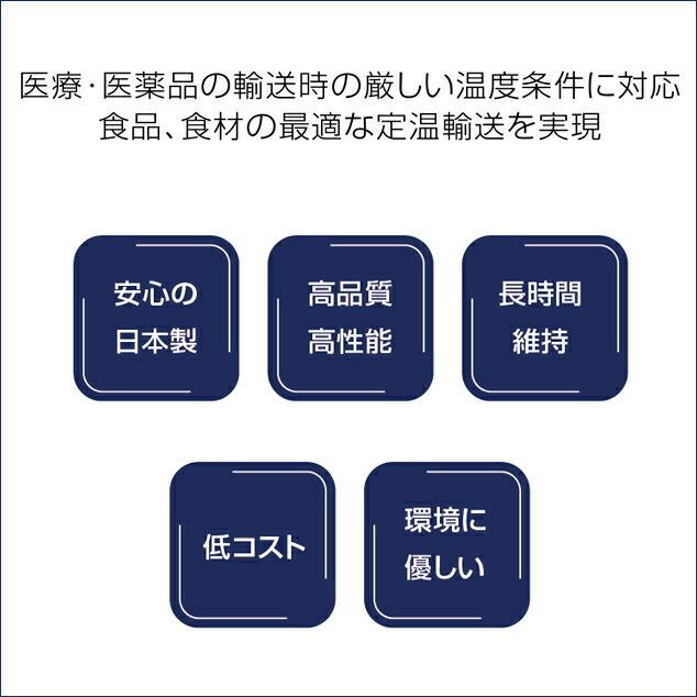 キープサーモシリーズ キープサーモアイス(高性能保冷剤) KTI-17 -17℃用 ソフト 約500g 1箱(30個入)の画像