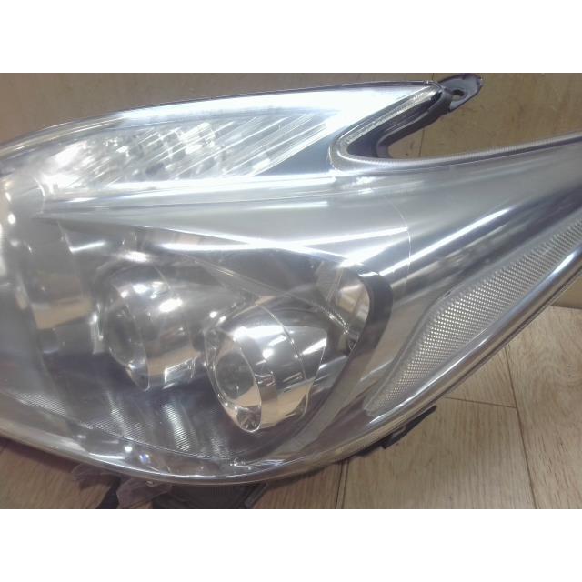 プリウス DAA-ZVW30 左 ヘッドランプ ヘッドライト S LEDエディション  