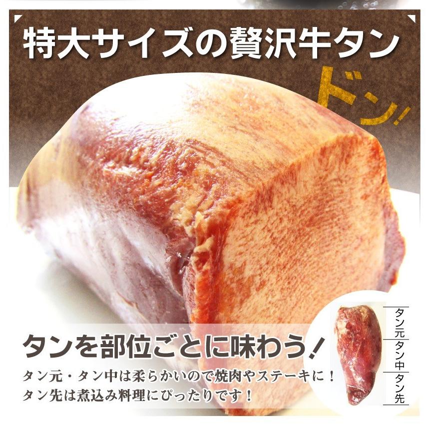 しゃぶまる 牛タン ブロック 約5kg前後 業務用 焼き肉 牛肉 タン 厚