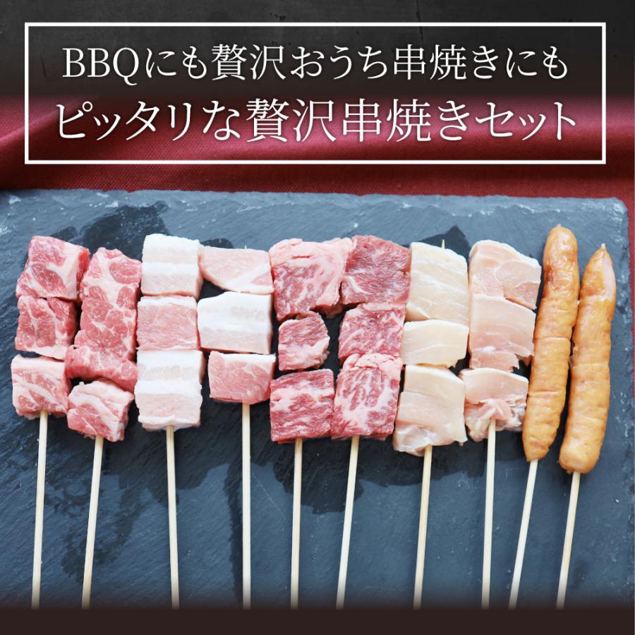 串焼き 盛り合わせ 100本セット 牛串 豚串 焼き鳥 焼鳥 粗挽き 串焼き 盛り合わせ 100本セット 牛串 豚串 焼き鳥 焼鳥 粗挽き