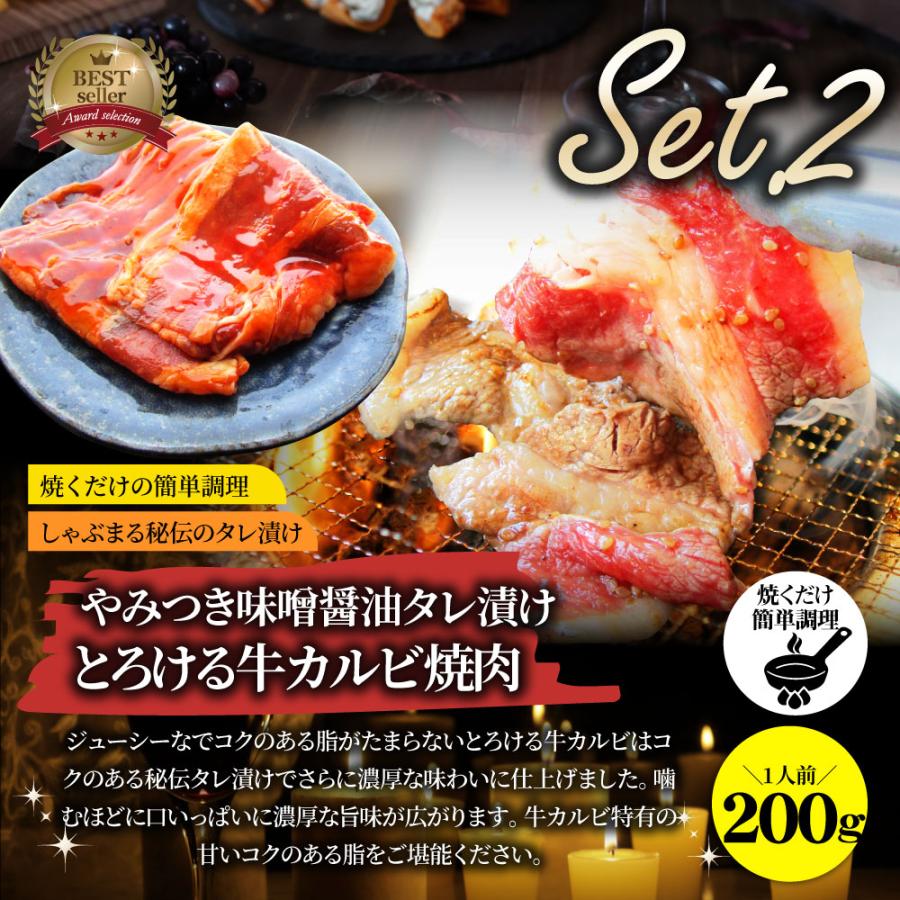 焼肉 セット 牛肉 肉 達人セット 5種盛り 食べ比べ5人前 カルビ ホルモン 福袋 母の日 父の日 ギフト 食品 プレゼント 女性 男性 お祝い 新生活｜syabumaru｜14