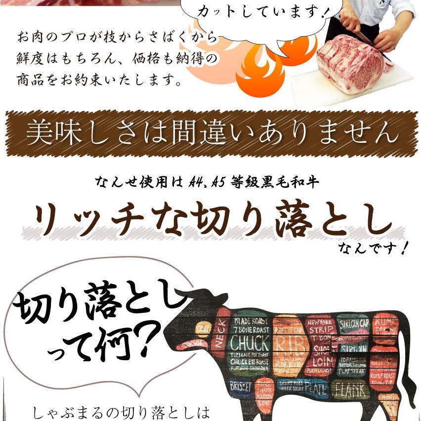 牛肉 肉 黒毛和牛 しゃぶしゃぶ すき焼き 贅沢 霜降り 切り落とし たっぷりメガ盛り 3kg(250×12p) 父の日 御中元 ギフト 食品 プレゼント お祝い お中元｜syabumaru｜05