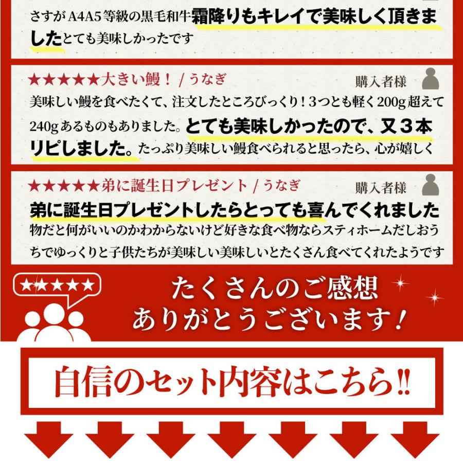 黒毛和牛 ＆ まるごと鰻 セット 4人前 焼肉のタレ 凍眠 テクニカン 肉 父の日 御中元 ギフト 食品 プレゼント うなぎ 黒毛和牛 カルビ 焼肉 A4 〜 A5等級｜syabumaru｜07