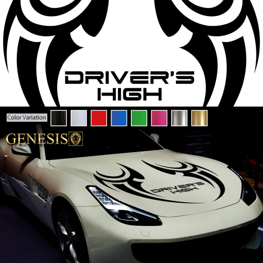 車 ステッカー かっこいい カスタム フロント ボンネット 車用 ライン バイナルグラフィック ワイルドスピード系 デカール 14色から選べる 14 最安値挑戦