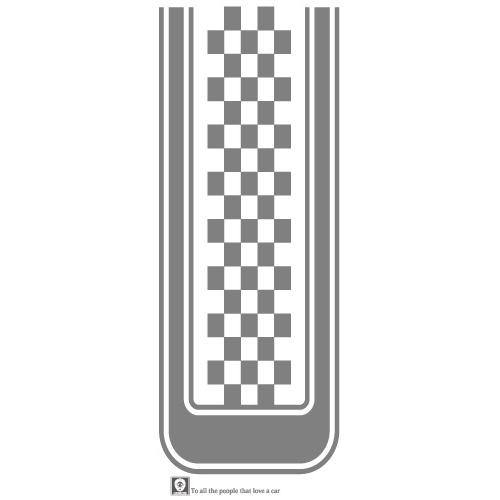 車 ステッカー かっこいい ボンネット フロント デカール 大きい