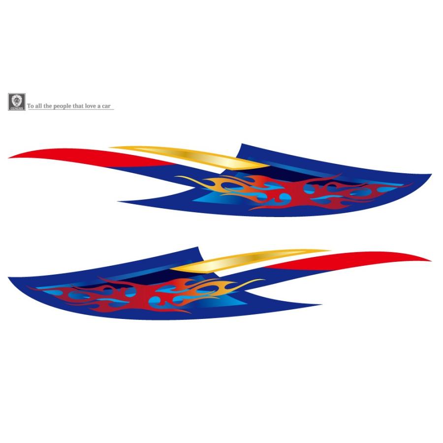 車 ステッカー かっこいい カスタム トライバル ライン 炎 カーステッカー 車用 スポーツ カラー バイナルグラフィック ワイルドスピード系 ユーロ デカール 37 Kara37 バイナルグラフィックのgenesis 通販 Yahoo ショッピング