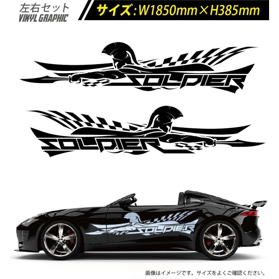 チェッカー サイド デカール 車 ステッカー バイナルグラフィック JDM