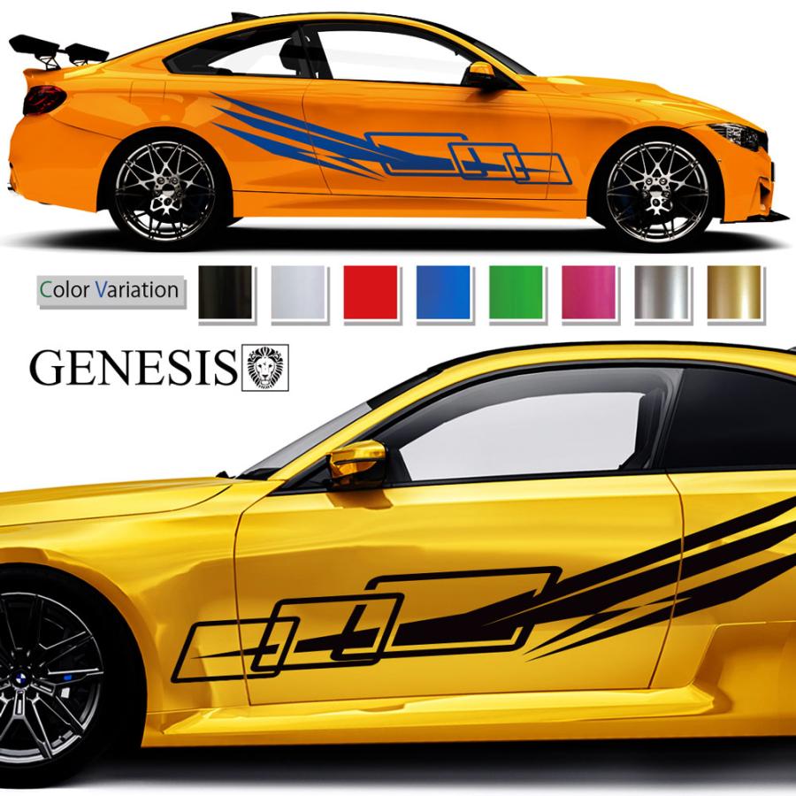 ゴリラ サイド デカール 車 ステッカー バイナルグラフィック JDM USDM