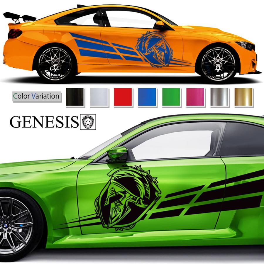 ナイト サイド デカール 車 ステッカー バイナルグラフィック JDM USDM