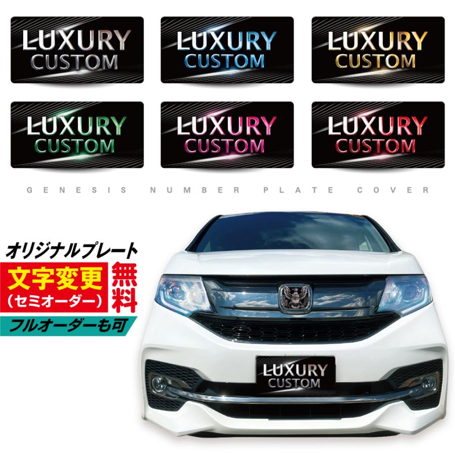 文字変更可 車用 ナンバー隠し 化粧ナンバー 撮影用  プレート ナンバーカバー オフ会 イベント 展示 ナンバープレート アクセサリー バイク 簡単着脱 01 | 