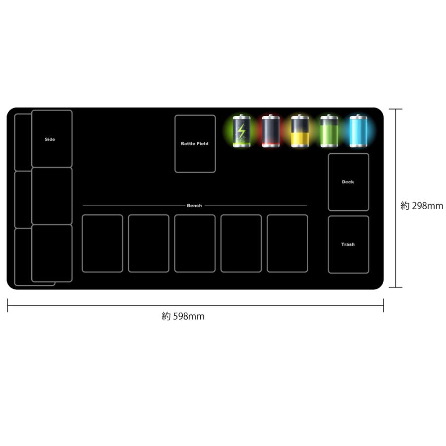 かっこいい プレイマット 高級感 厚手 ポケモンカード バトル 上質 シート 数量限定 Ppn04 水 闘 炎 草 悪 超 雷 鋼 バッテリー エネルギー Ppn04 バイナルグラフィックのgenesis 通販 Yahoo ショッピング