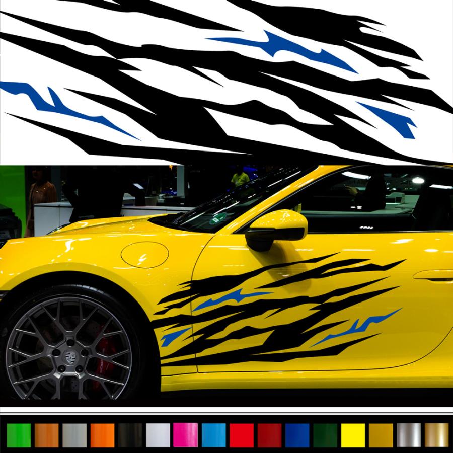 ステッカー かっこいい スポーツ バイナルグラフィック デカール 車用 カスタム ワイルドスピード系 選べる8色 Scc19 Scc19 バイナルグラフィックのgenesis 通販 Yahoo ショッピング
