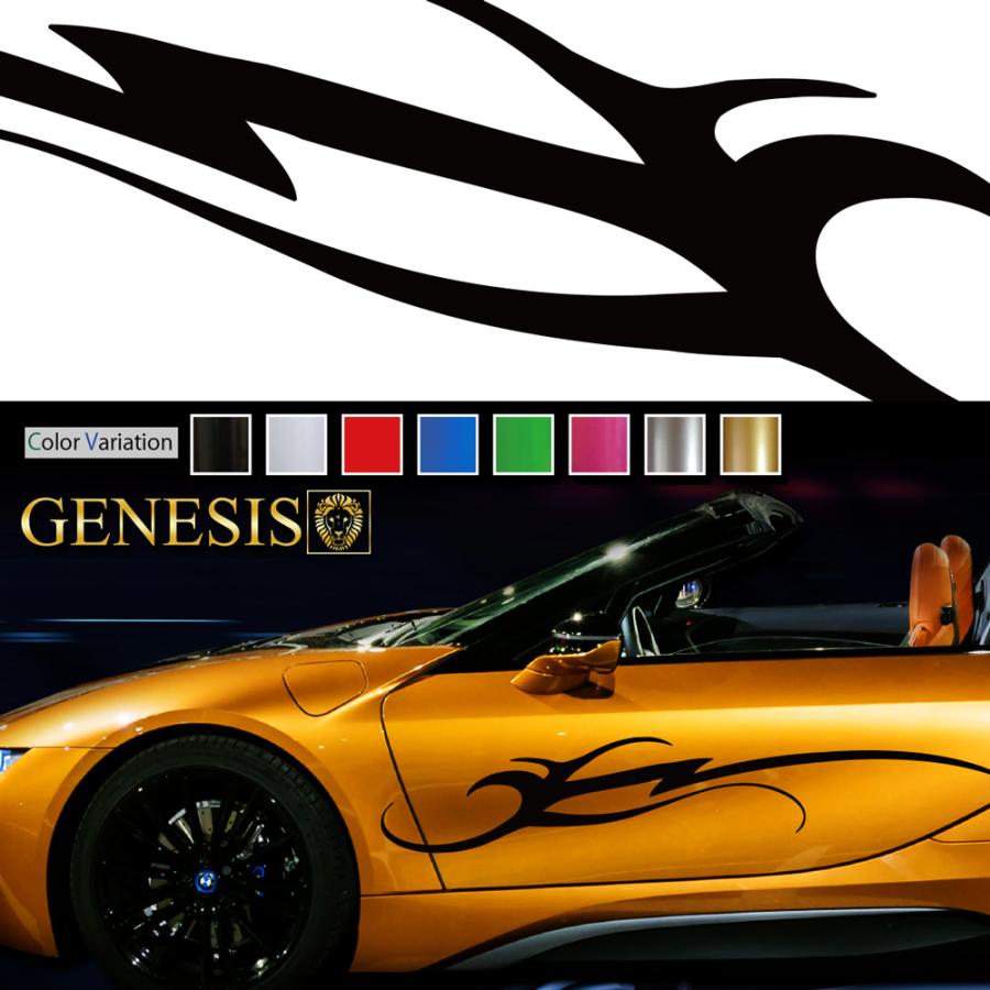 車 ステッカー かっこいい カスタム ストライプ 車用 ライン バイナルグラフィック ワイルドスピード系 バイナル デカール 14色から選べる 7s 返品 交換対象商品