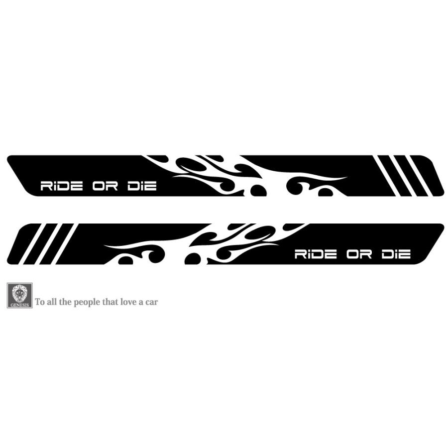 車用 ステッカー かっこいい サイド デカール 大きい 上質 スポーツカスタム 炎 ワイルド スピード系 カッティング バイナルグラフィック 「選べる8色」04_1