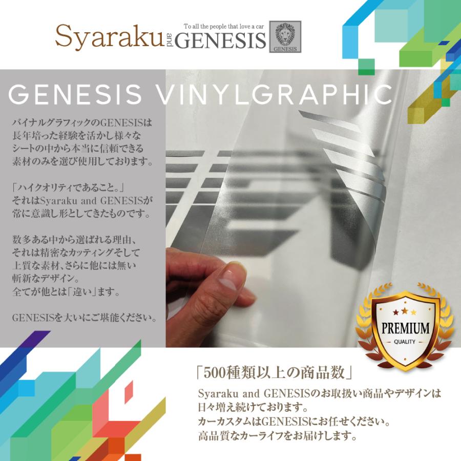 車 ステッカー かっこいい サイド デカール 大きい 上質