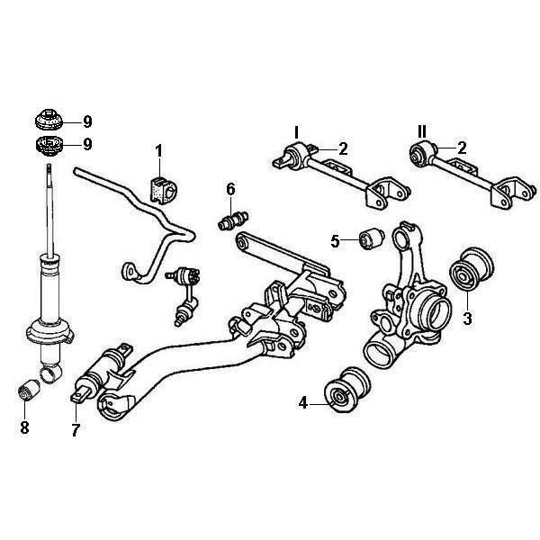 SIBERIAN BUSHING スタビライザー用ウレタンブッシュ シビック Type-R EP3 Rrサスペンション 2個 7-01-3046 52306-S5T-J01｜syarakuin-shop｜03