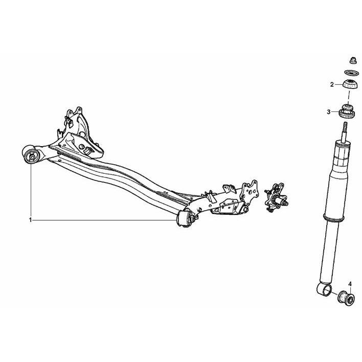 SIBERIAN BUSHING ショックアブソーバー アッパーマウント用ウレタンブッシュ ステップワゴン RG3 Rrサスペンション 2個 7-03-3050 52631-|syarakuin-shop|03